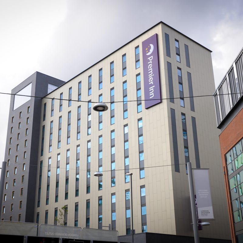 Premier Inn Wembley - EOS Framing